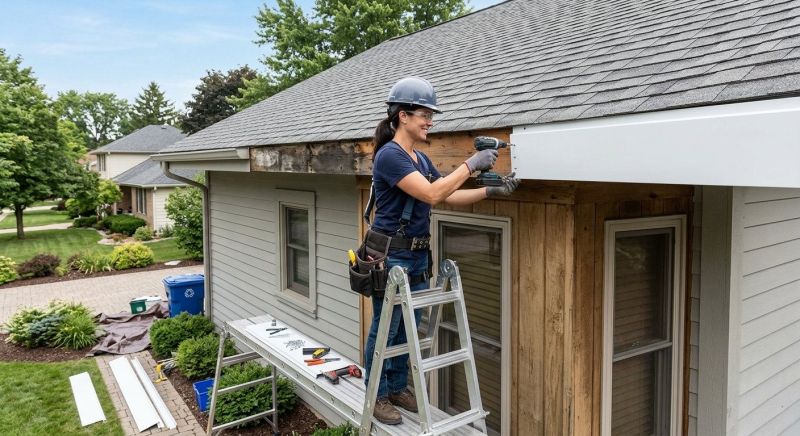 Aluminum Trim Replacement in Alpharetta, GA