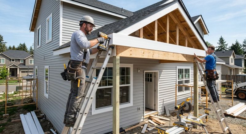 Exterior Trim Work in Alpharetta, GA