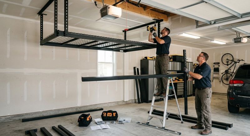 Ceiling Rack Installation in Alexandria, VA