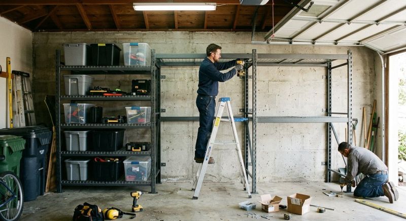 Ceiling Rack Installation in Fairfax, VA