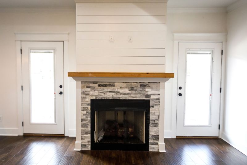 Elegant Shiplap Fireplace